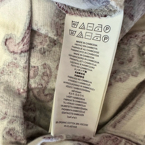 NWOT MICHAEL MICHAEL KORS Womens Paisley Belted Pullover Dress Plus 1X - Picture 6 of 6